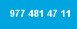 977 481 47 11 977 481 47 11